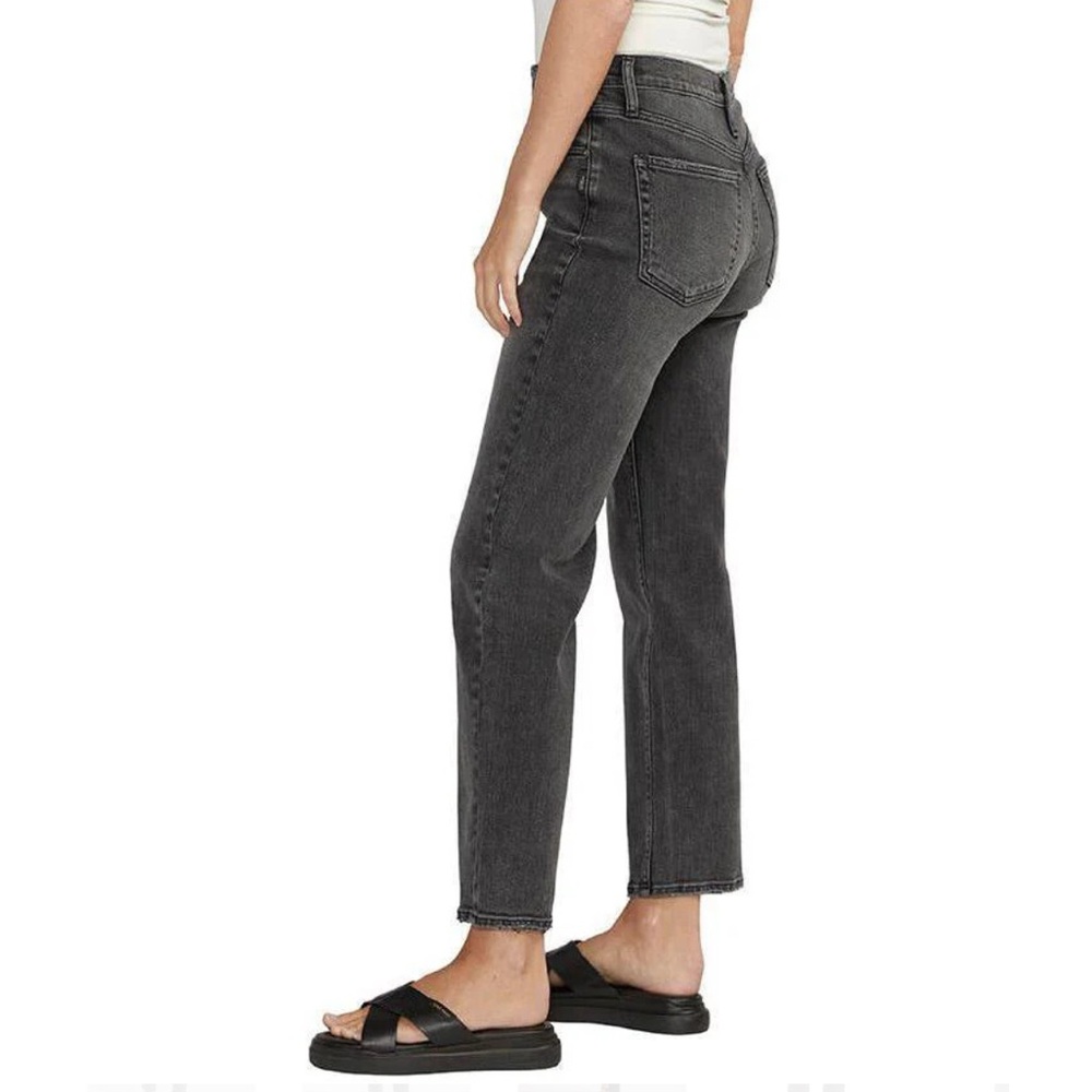 Silver Jeans Highly Desirable Straight Leg Black Denim Jeans Like New